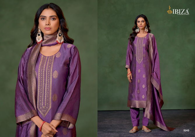 Tariq By Ibiza Banglory Silk Salwar Kameez Wholesale Shop In Surat